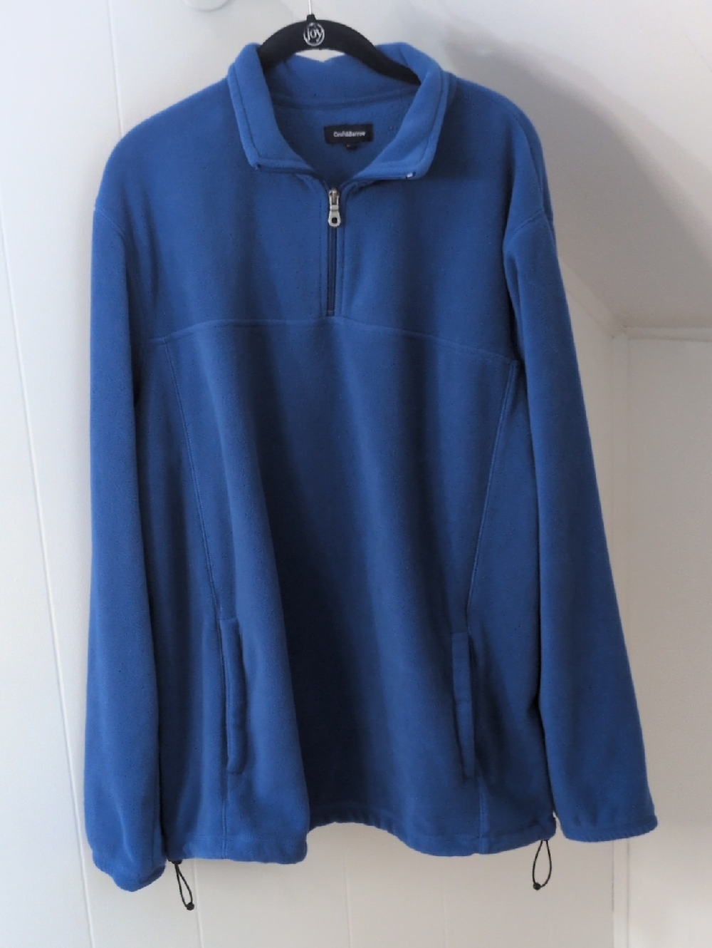 croft & barrow Men’s Royal Blue Half-Zip Fleece Pullover